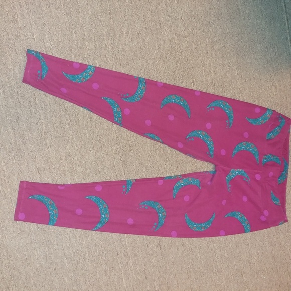 LuLaRoe Pants - LUALROE | TC Rosa/burgundy SOFT leggings